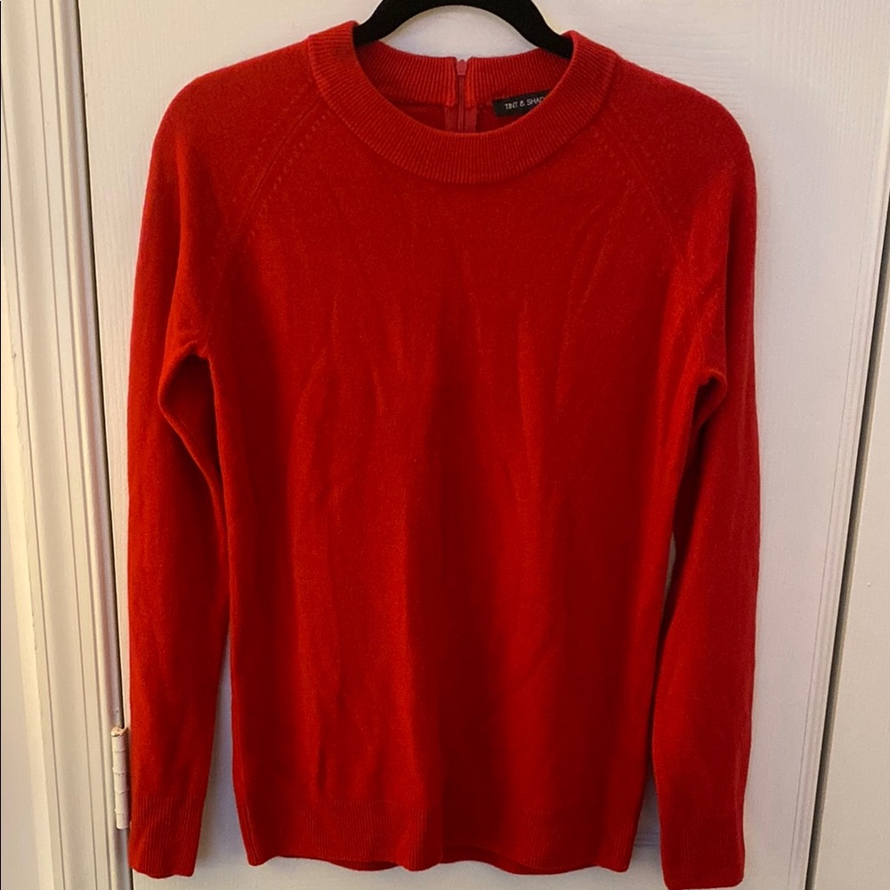 Tint & Shadow Red Sweater